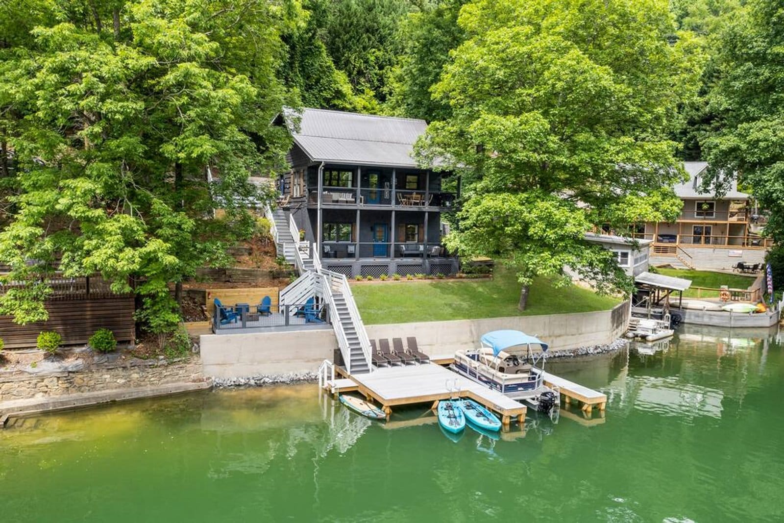 Lakeside Cabin Lake Lure: vacation rental in Lake Lure, Lake Lure and Chimney Rock